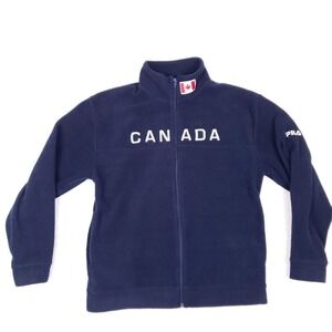 FILA Canada Heritage Full Zip Fleece S Navy Blue